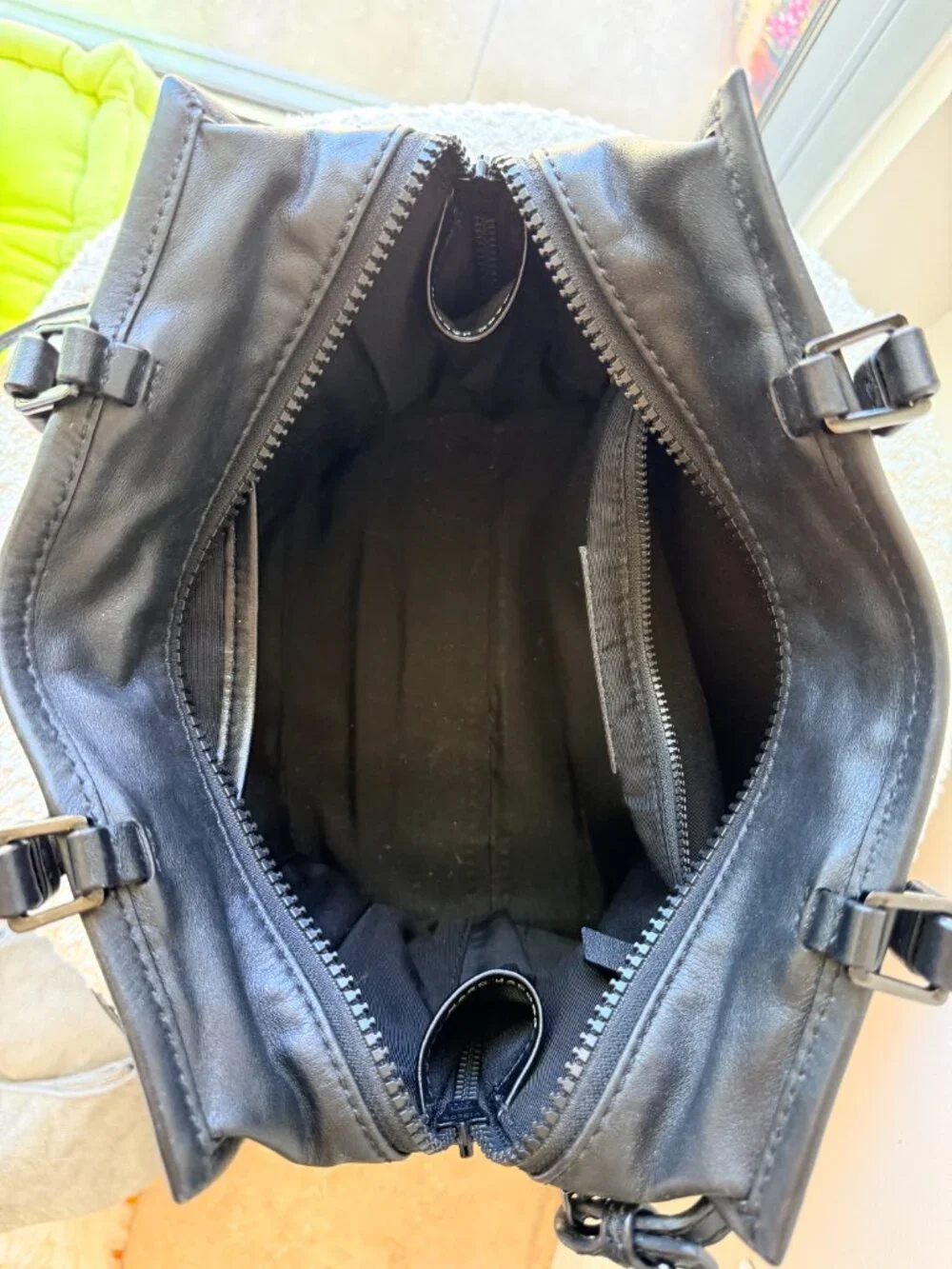 Marc Jacobs Black Leather Purse